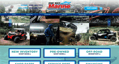 Desktop Screenshot of onewaymarine.com